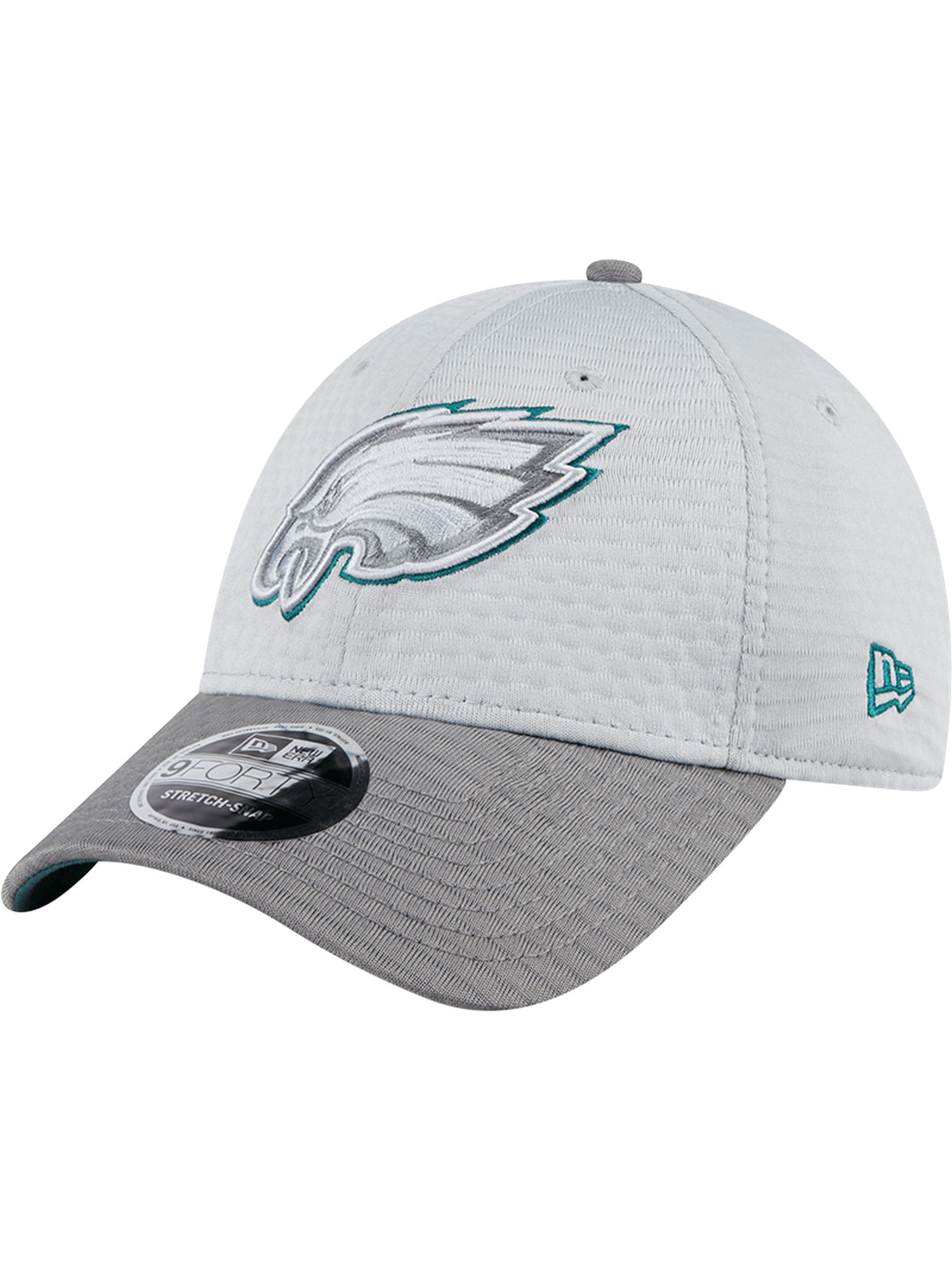 New Era Caps Philadelphia Eagles New Era NFL 24 Training 9FORTY Stretch-Snapback Hat - Grey