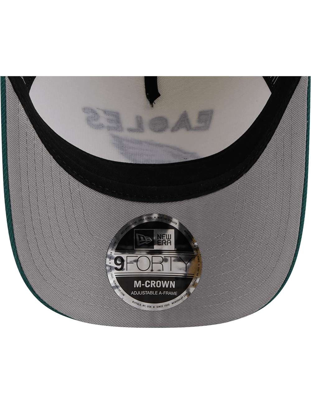 New Era Caps Philadelphia Eagles New Era NFL 25 Draft 9FORTY M-Crown Snapback Hat - Chrome
