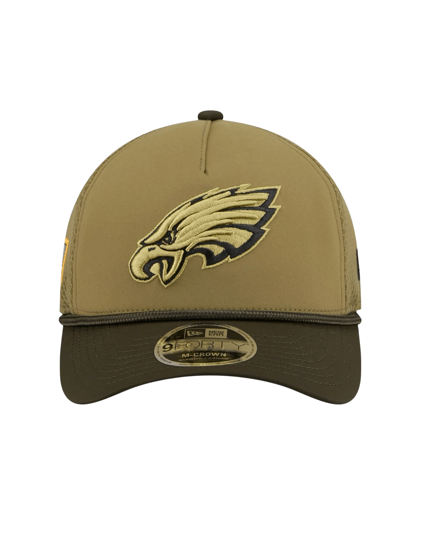 New Era Caps Philadelphia Eagles New Era NFL 25 Salute To Service 9FORTY M-Crown Snapback Hat