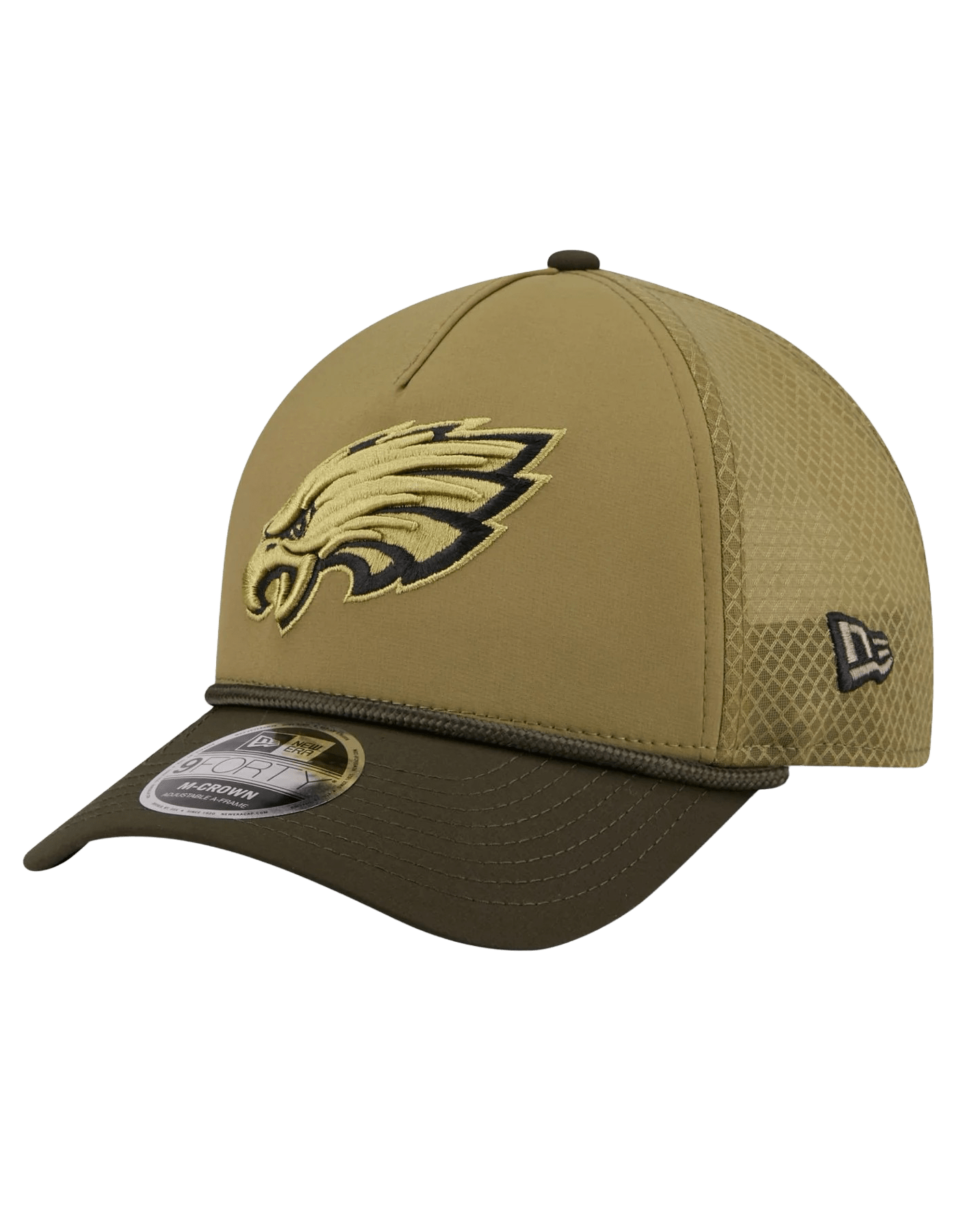 New Era Caps Philadelphia Eagles New Era NFL 25 Salute To Service 9FORTY M-Crown Snapback Hat