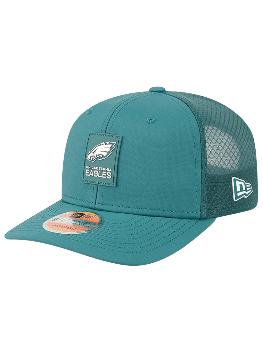 New Era Caps Philadelphia Eagles New Era NFL 25 Sideline 9SEVENTY Stretch-Snapback Hat - Green