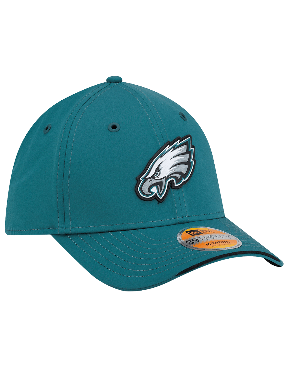 New Era Caps Philadelphia Eagles New Era NFL 26 Sideline 39THIRTY M-Crown Stretch-Fit Hat - Green