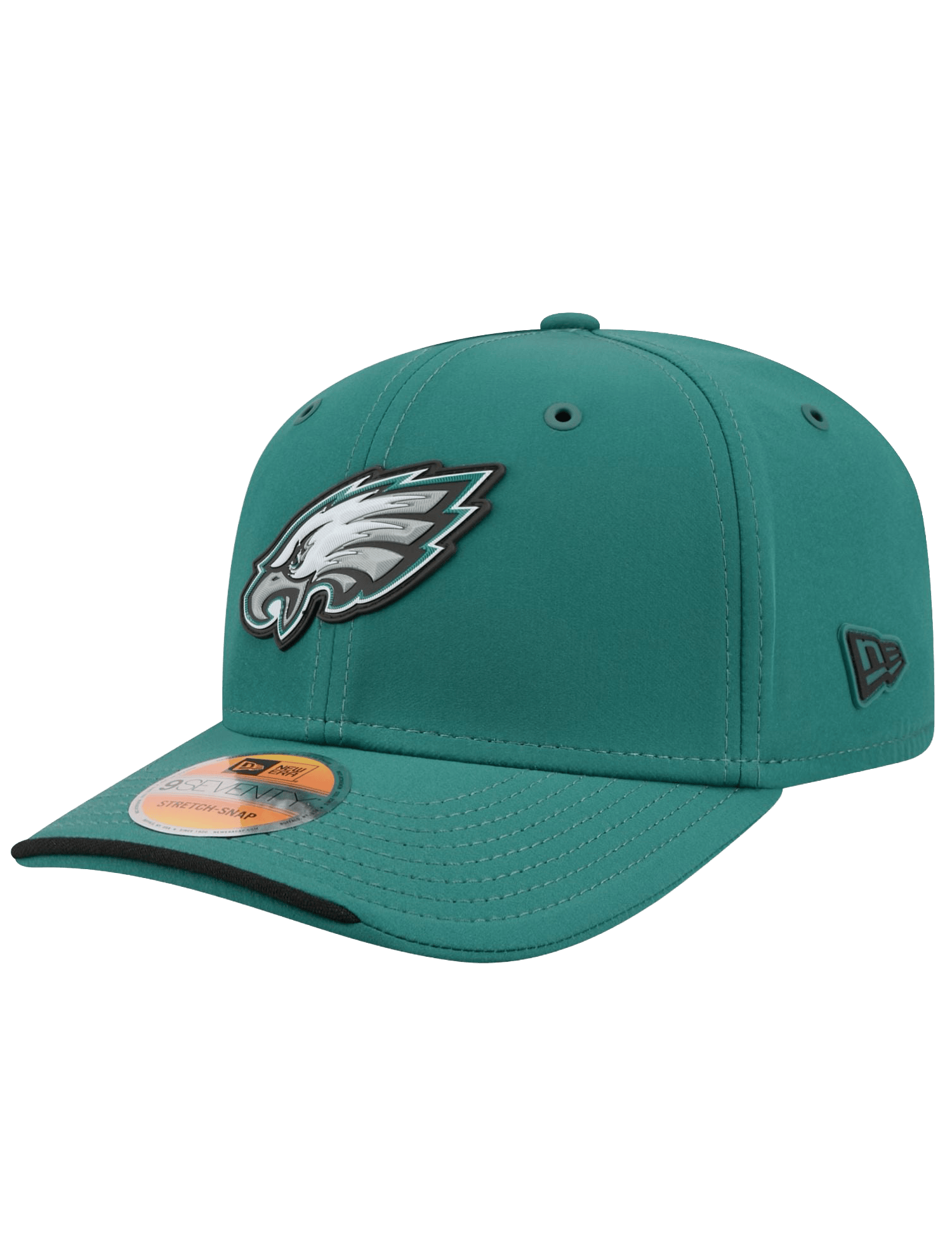New Era Caps OSFM Philadelphia Eagles New Era NFL 26 Sideline 9SEVENTY Stretch-Snapback Hat - Green