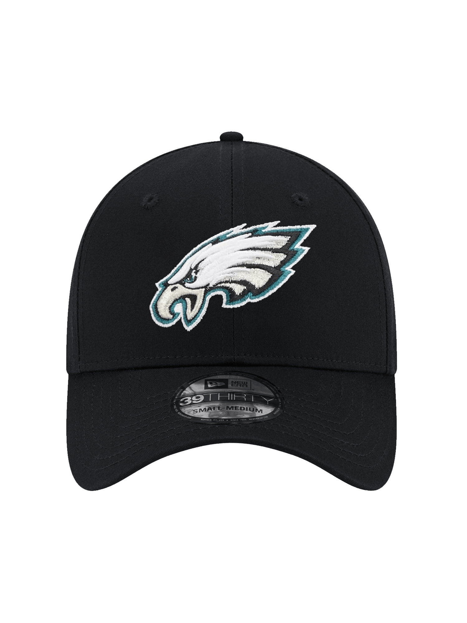 New Era Caps Philadelphia Eagles New Era NFL Team 39THIRTY Stretch-Fit Hat - Black