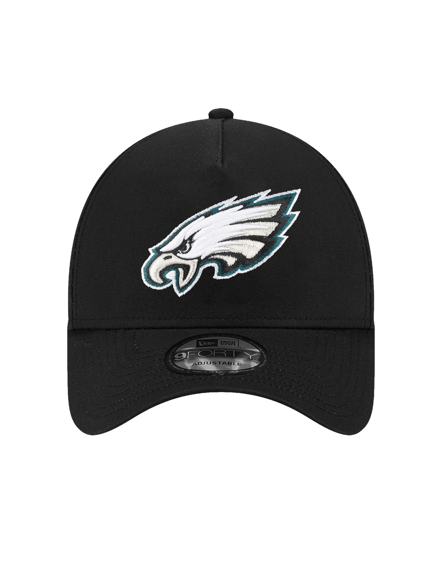 New Era Caps Philadelphia Eagles New Era NFL Team 9FORTY A-Frame Snapback Hat - Black