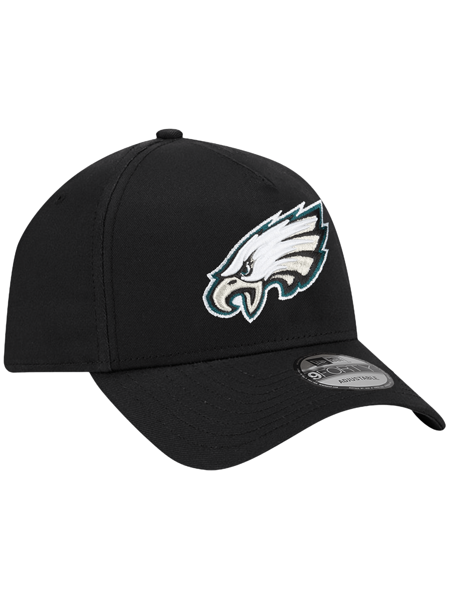 New Era Caps Philadelphia Eagles New Era NFL Team 9FORTY A-Frame Snapback Hat - Black
