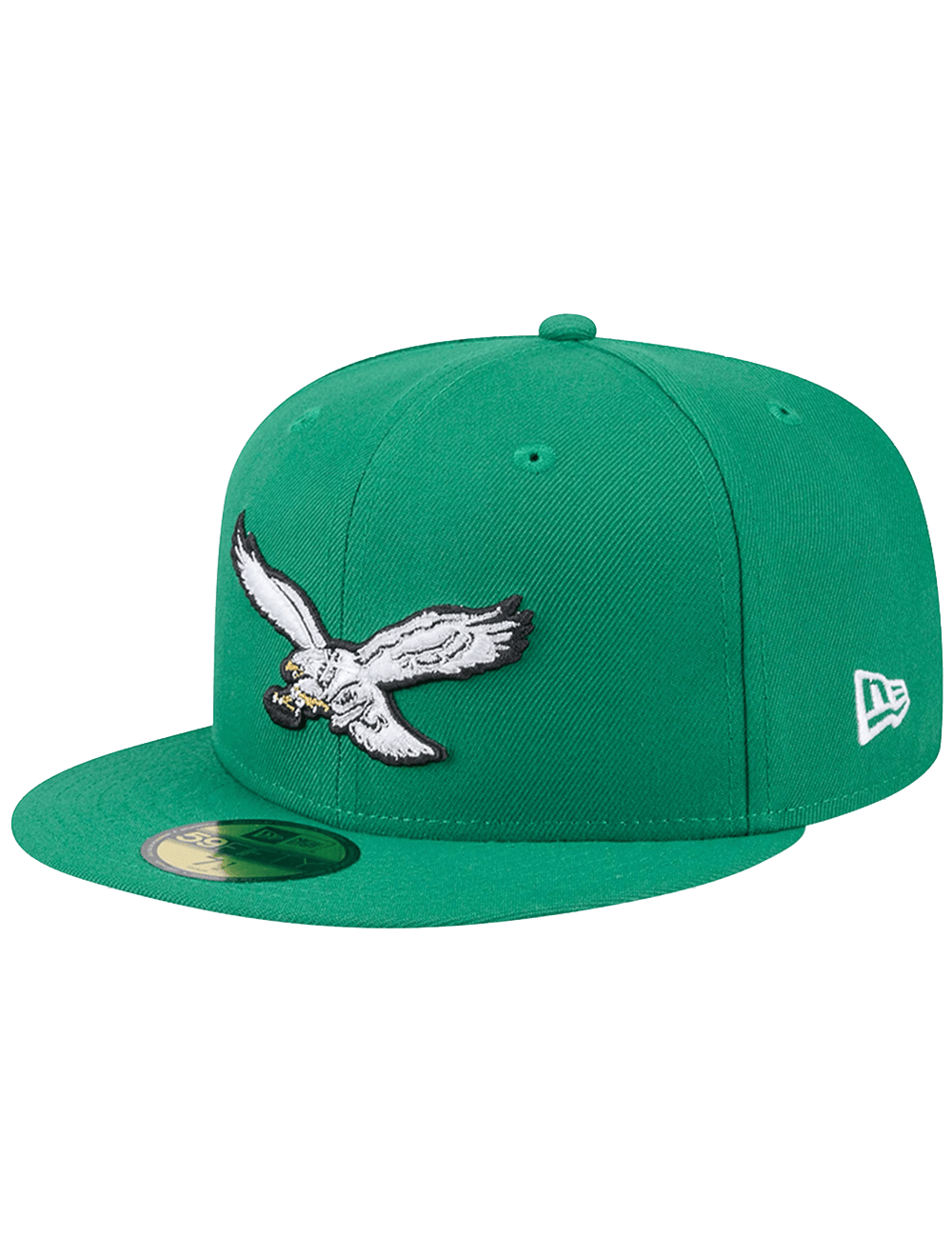 New Era Caps Philadelphia Eagles New Era NFL Throwback 59FIFTY Fitted Hat - Kelly Green