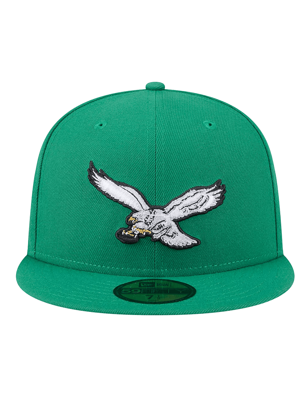 New Era Caps Philadelphia Eagles New Era NFL Throwback 59FIFTY Fitted Hat - Kelly Green