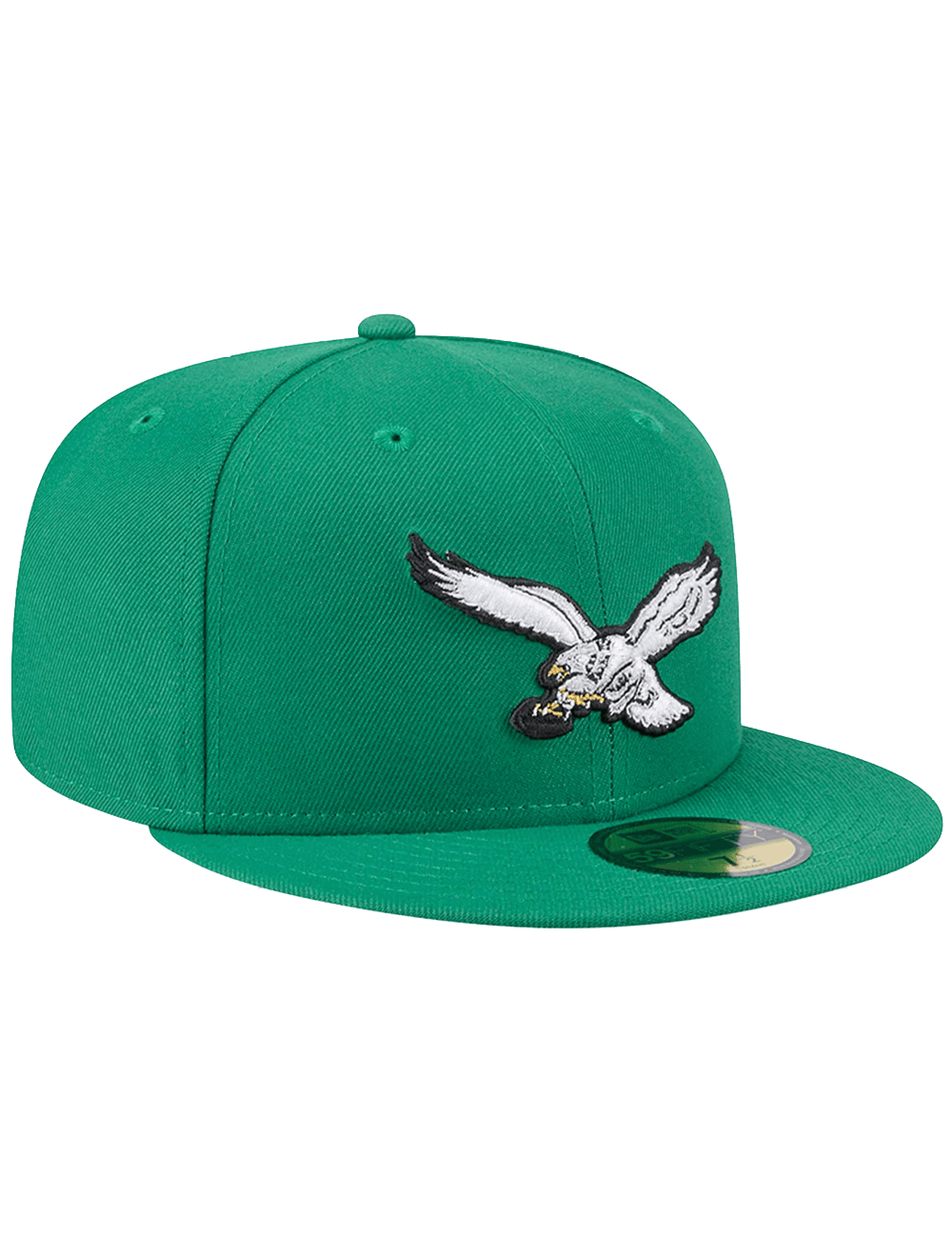 New Era Caps Philadelphia Eagles New Era NFL Throwback 59FIFTY Fitted Hat - Kelly Green