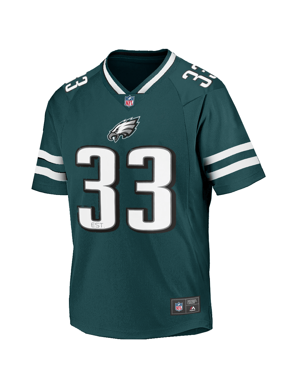 NFL Branded Jerseys Philadelphia Eagles NFL Foundation Replica Mesh Jersey - Green