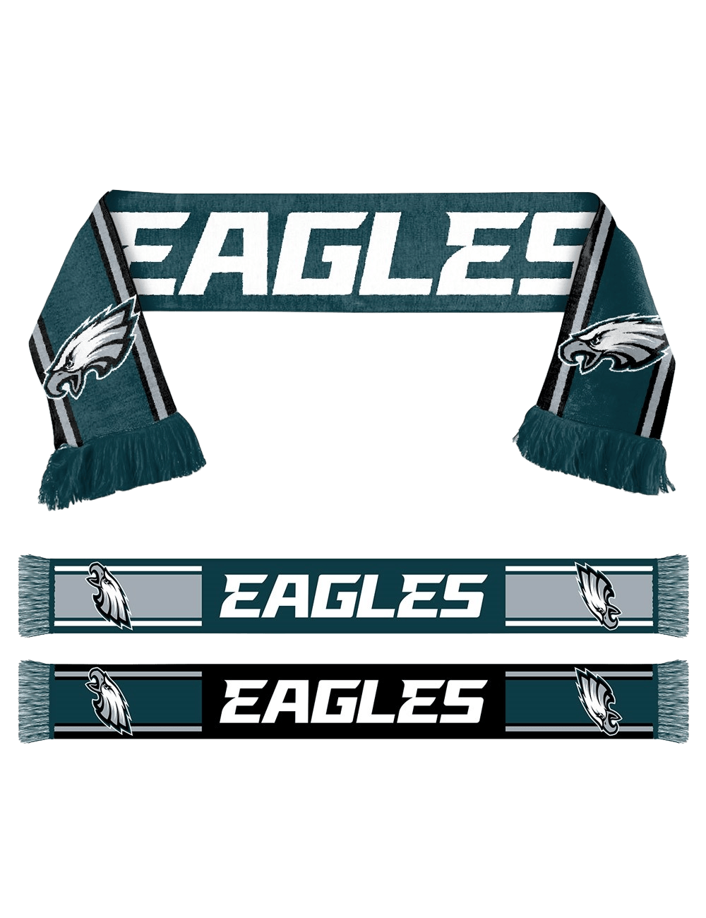 NFL Branded Accessories Unisex Philadelphia Eagles NFL Team Issue Unisex Scarf