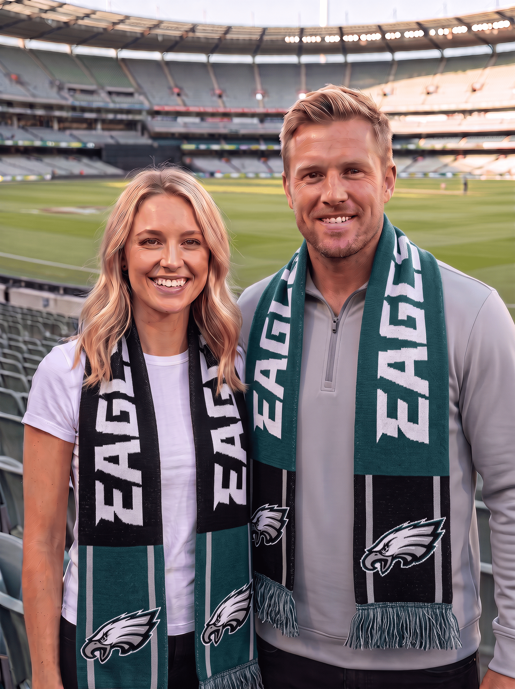 NFL Branded Accessories Unisex Philadelphia Eagles NFL Team Issue Unisex Scarf