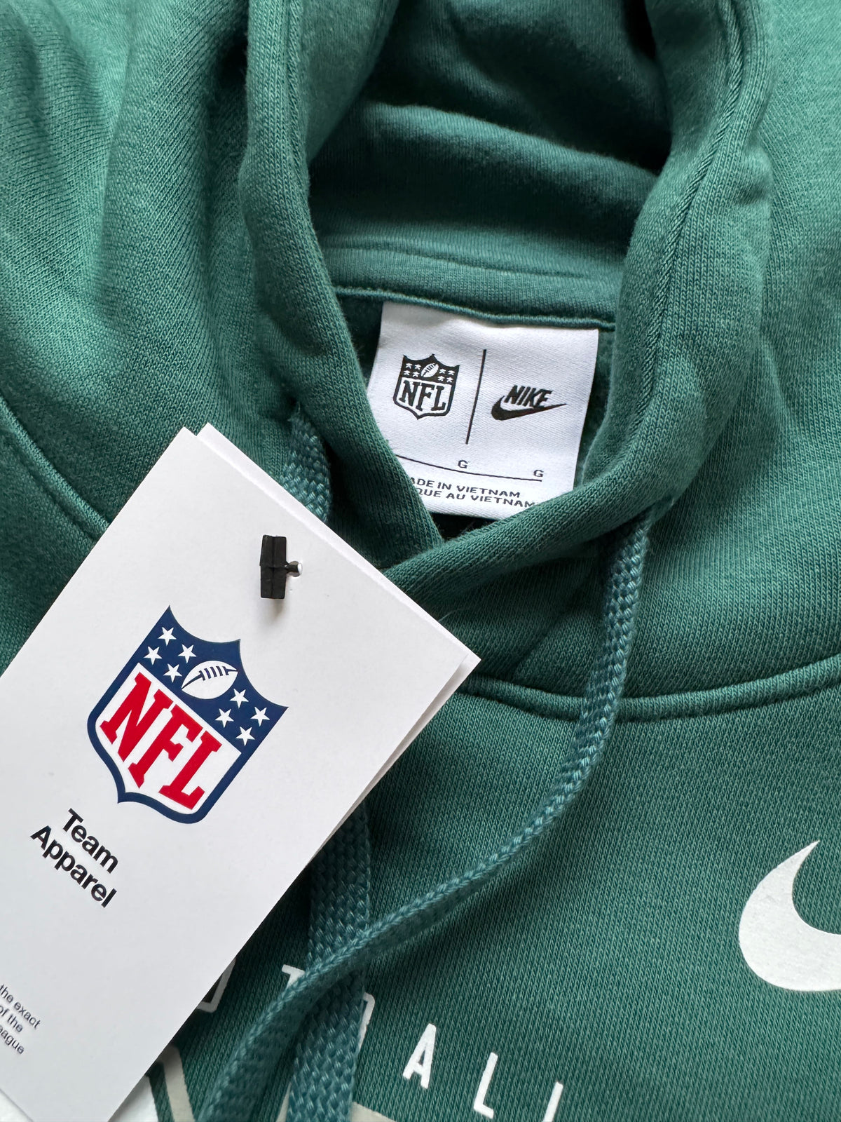 Nike Jumpers Philadelphia Eagles Nike NFL Expect Victory Hoodie Jumper - Green
