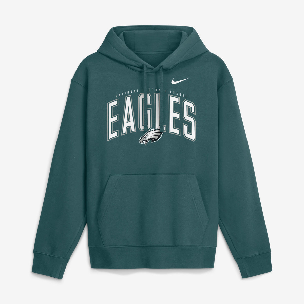 Nike Jumpers Philadelphia Eagles Nike NFL Expect Victory Hoodie Jumper - Green