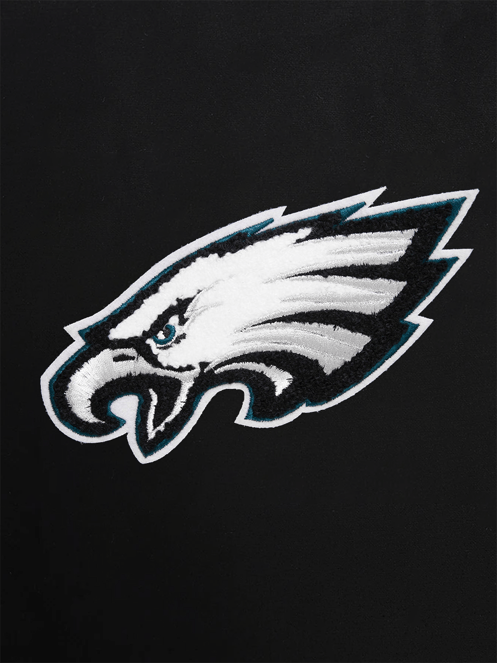Pro Standard Jumpers Philadelphia Eagles Pro Standard NFL Team Chenille Flex Hoodie Jumper - Black