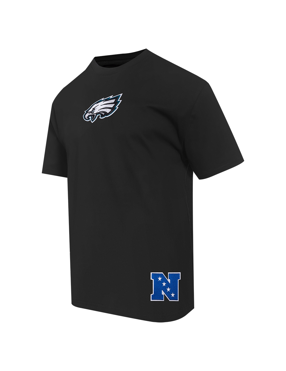 Pro Standard T-Shirts Philadelphia Eagles Pro Standard NFL Wingspan Drop Shoulder T-Shirt - Black
