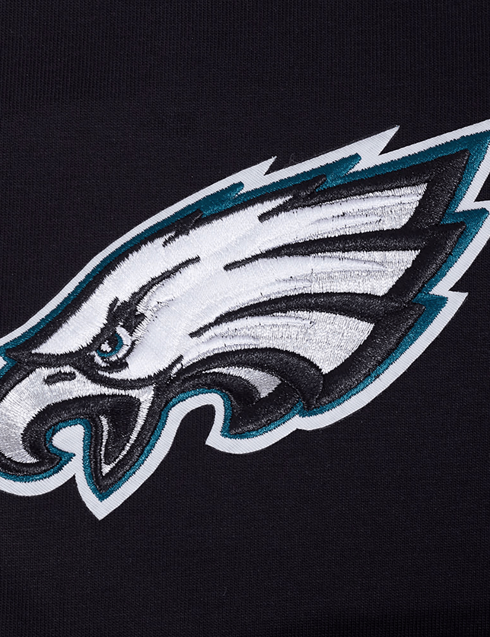 Pro Standard T-Shirts Philadelphia Eagles Pro Standard NFL Wingspan Drop Shoulder T-Shirt - Black