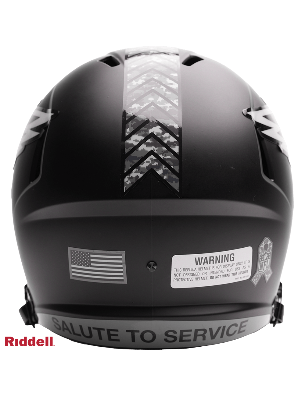 Riddell Helmets Philadelphia Eagles Riddell NFL 26 Salute To Service Speed Replica Full Size Helmet