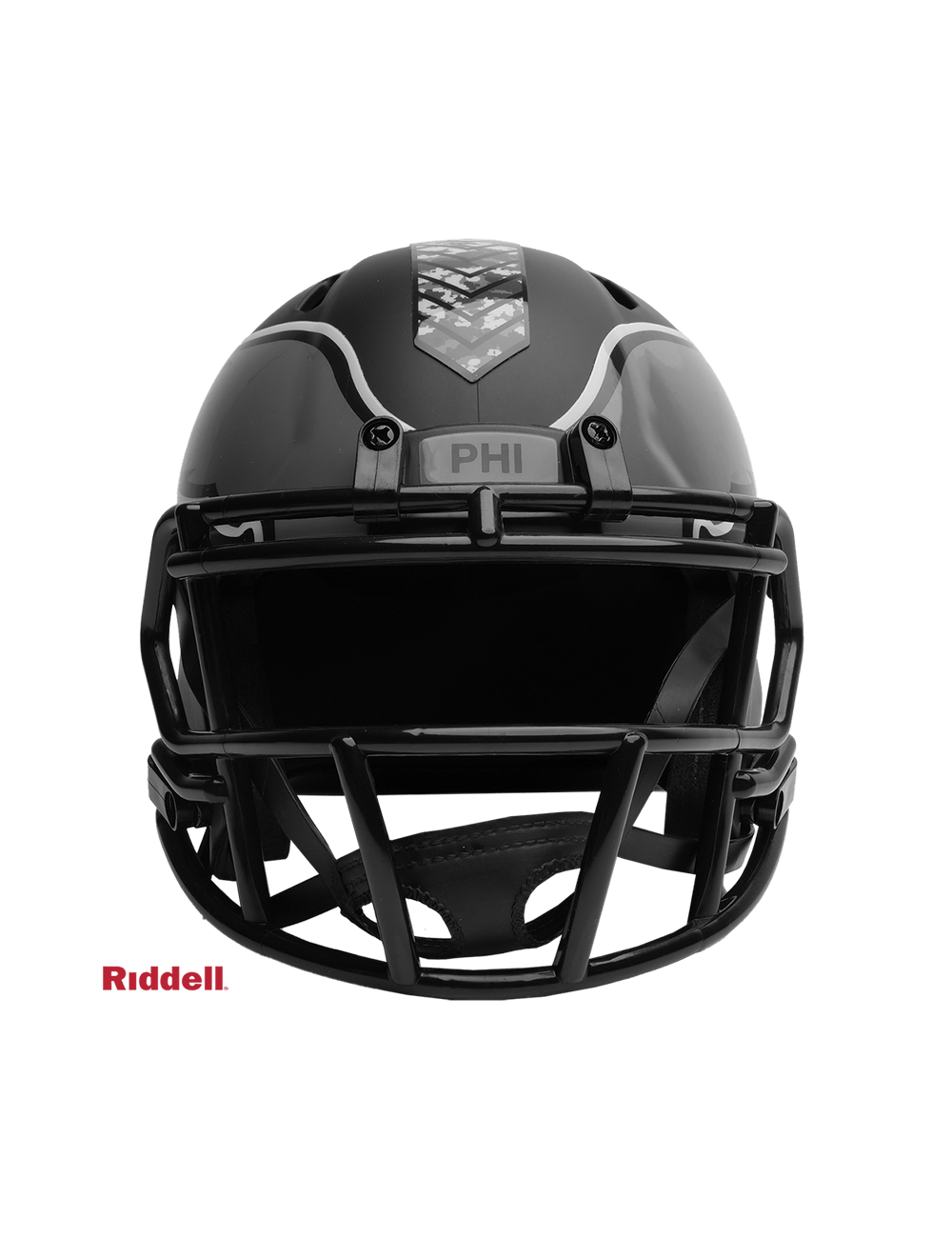 Riddell Helmets Philadelphia Eagles Riddell NFL 26 Salute To Service Speed Replica Mini Size Helmet