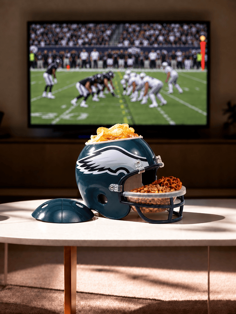 Wincraft Accessories Philadelphia Eagles Wincraft NFL Full Size Multi Compartment Snack Helmet