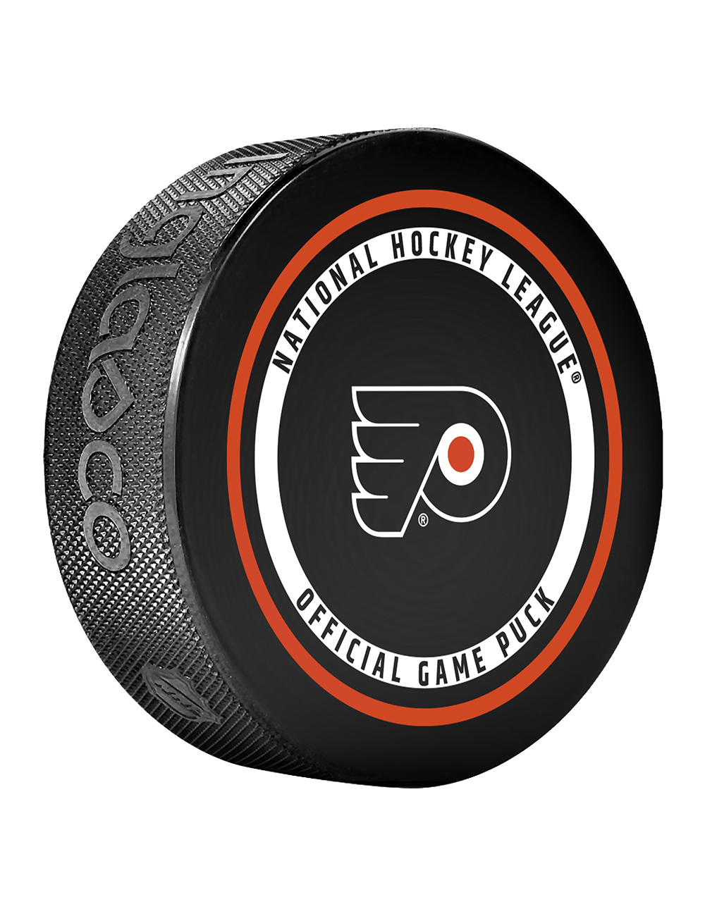 Inglasco Pucks Philadelphia Flyers Inglasco NHL 26-27 Official Game Puck In Cube