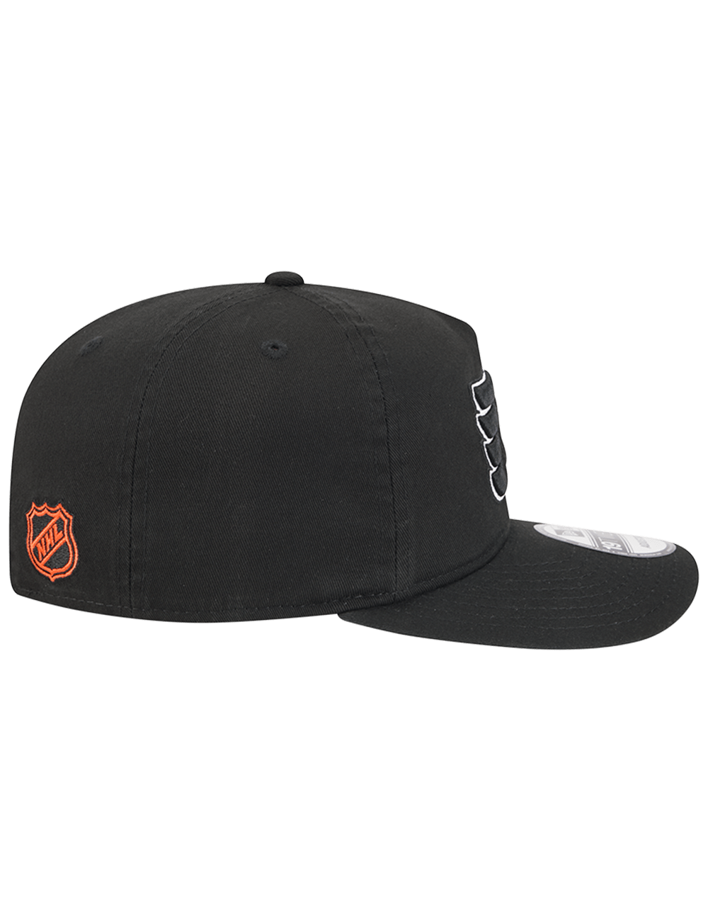 New Era Caps Philadelphia Flyers New Era NHL Team 19TWENTY Pre-Curved Snapback Hat - Black