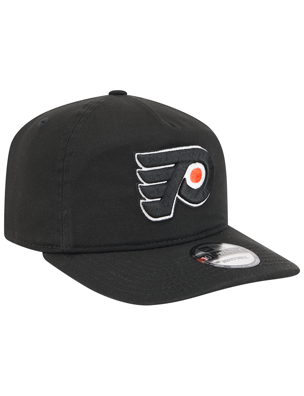 New Era Caps Philadelphia Flyers New Era NHL Team 19TWENTY Pre-Curved Snapback Hat - Black