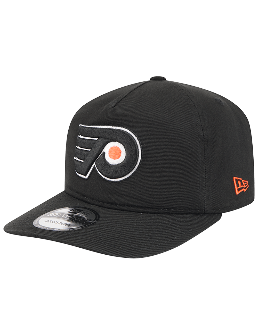 New Era Caps Philadelphia Flyers New Era NHL Team 19TWENTY Pre-Curved Snapback Hat - Black