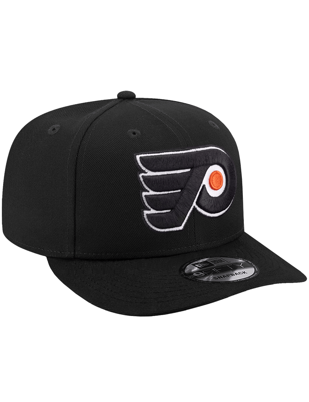 New Era Caps Philadelphia Flyers New Era NHL Team 9FIFTY Pre-Curved Snapback Hat - Black