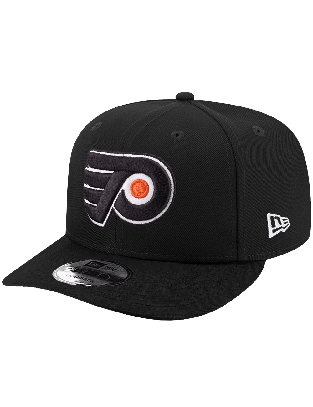 New Era Caps Philadelphia Flyers New Era NHL Team 9FIFTY Pre-Curved Snapback Hat - Black