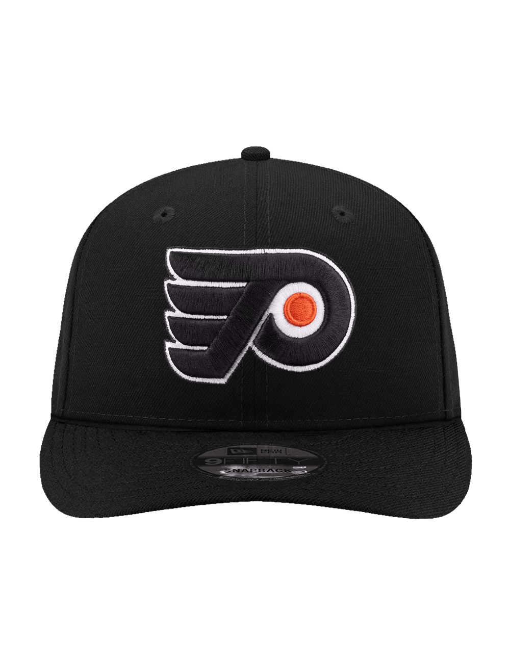 New Era Caps Philadelphia Flyers New Era NHL Team 9FIFTY Pre-Curved Snapback Hat - Black
