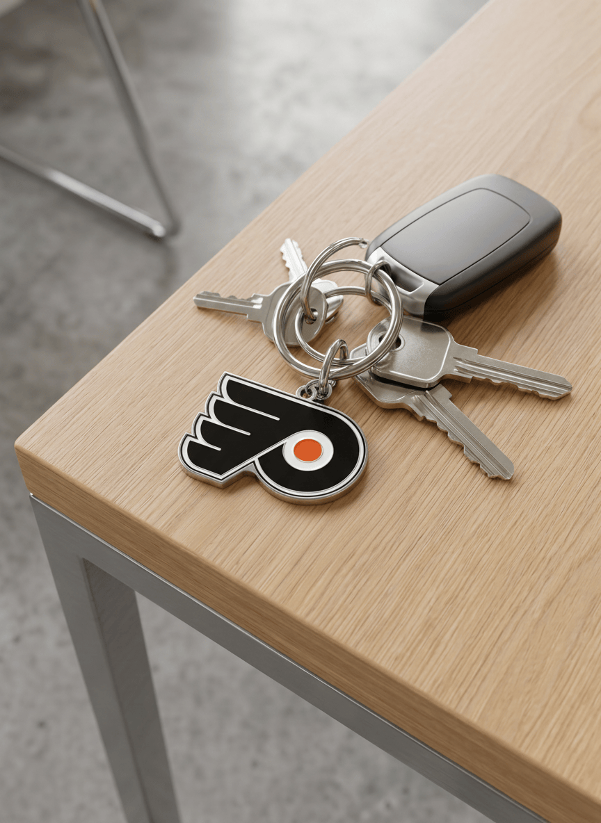 Wincraft Accessories Philadelphia Flyers Wincraft NHL Cloisonne Metal Key Ring