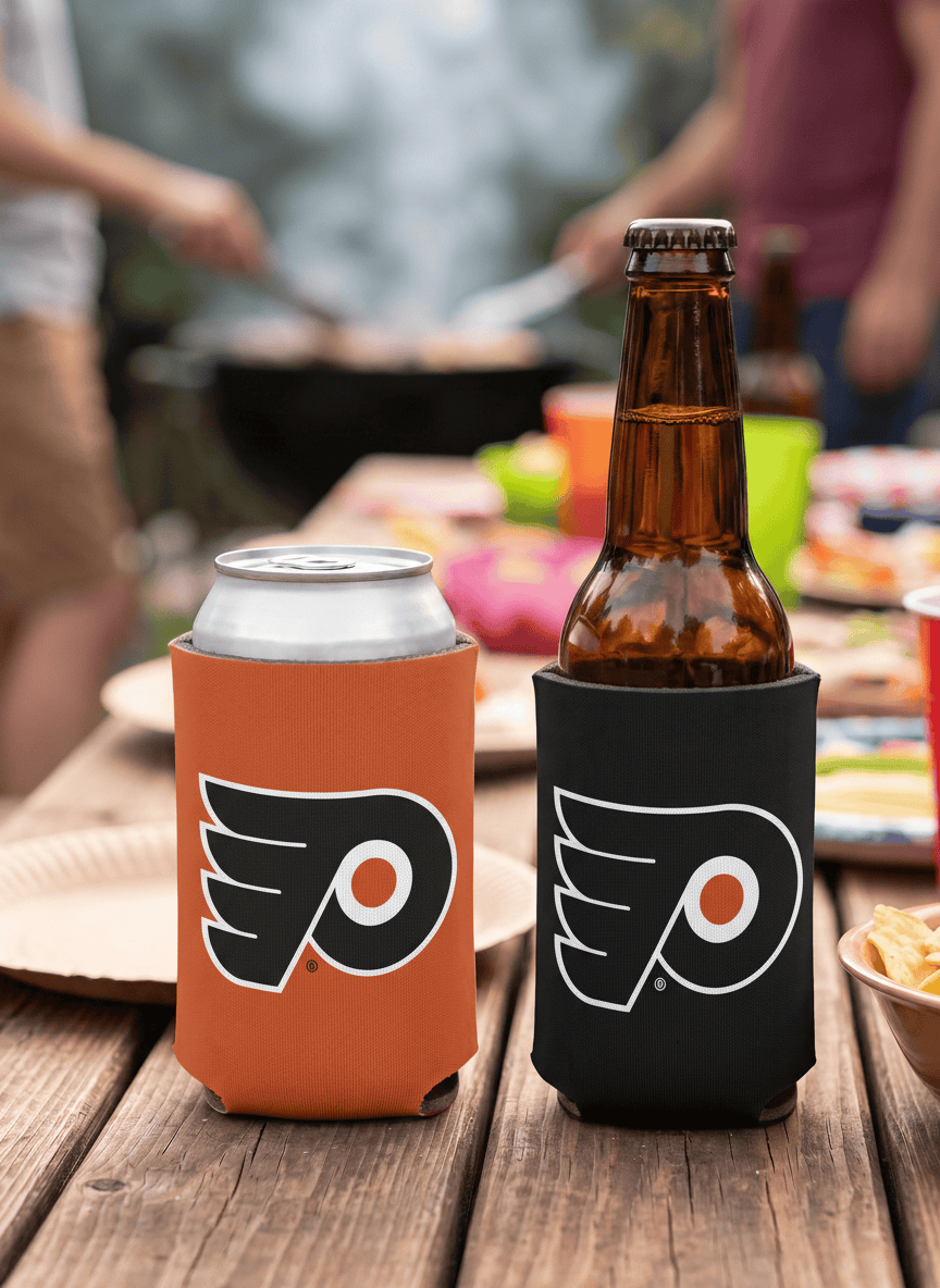 Wincraft Accessories Philadelphia Flyers Wincraft NHL Double Sided Can Cooler/Stubby Holder