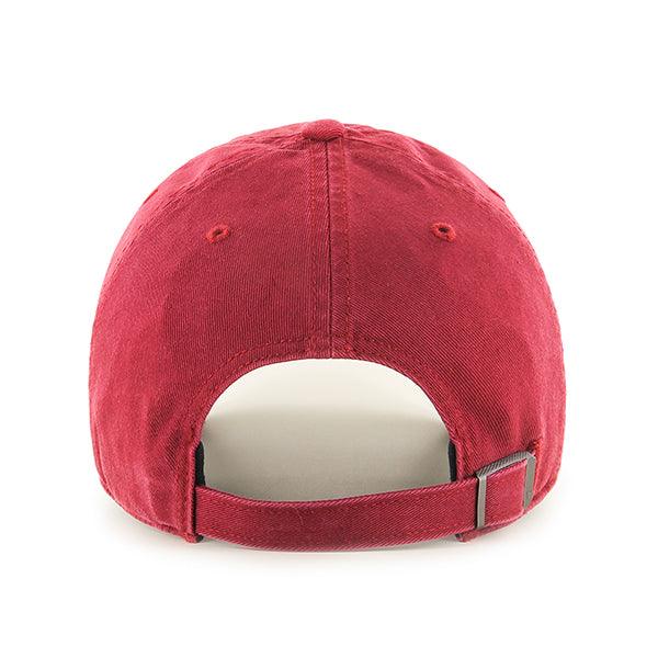 47 Brand Caps Philadelphia Phillies '47 MLB Cooperstown Clean Up Strapback Hat - Cardinal