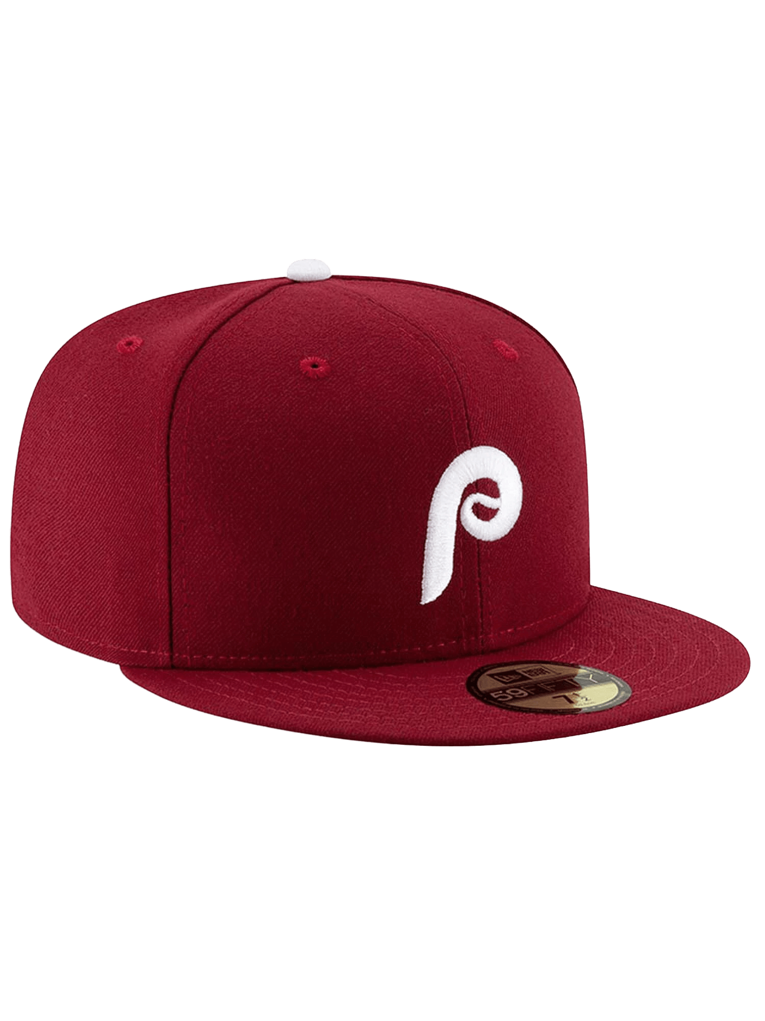 New Era Caps Philadelphia Phillies New Era MLB Alt AC On-Field 59FIFTY Fitted Hat - Maroon