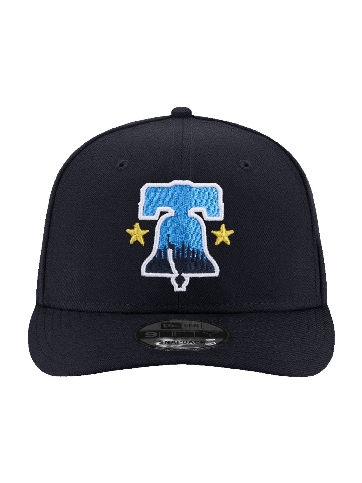 New Era Caps Philadelphia Phillies New Era MLB City Connect 9FIFTY Pre-Curved Snapback Hat - Navy