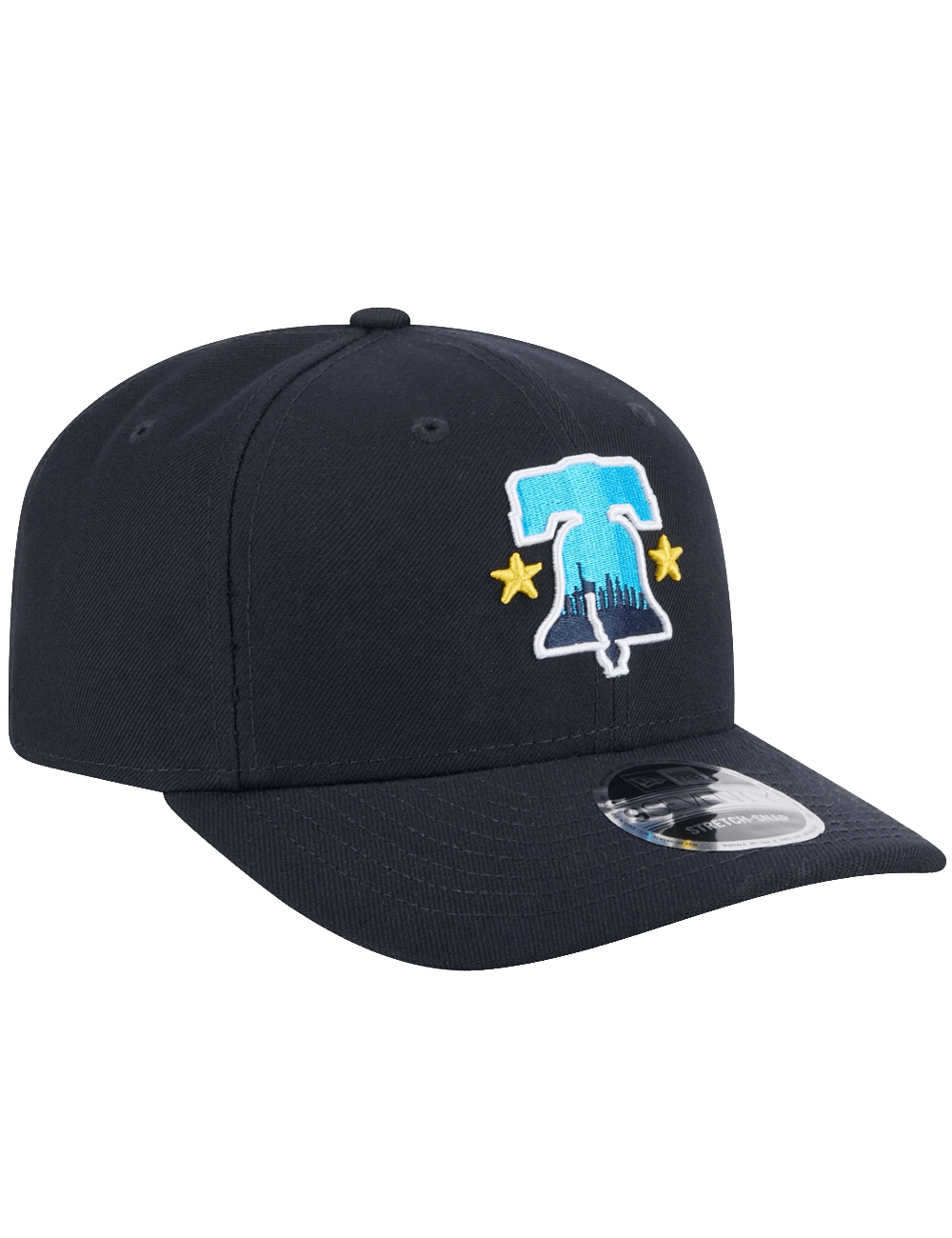New Era Caps Philadelphia Phillies New Era MLB City Connect 9SEVENTY Stretch Snapback Hat - Navy