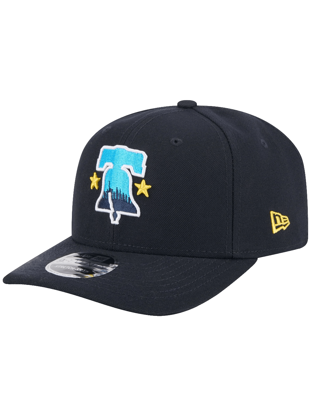 New Era Caps Philadelphia Phillies New Era MLB City Connect 9SEVENTY Stretch Snapback Hat - Navy