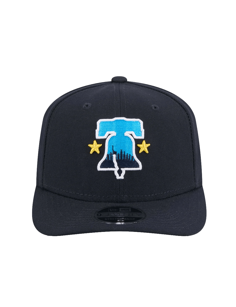 New Era Caps Philadelphia Phillies New Era MLB City Connect 9SEVENTY Stretch Snapback Hat - Navy