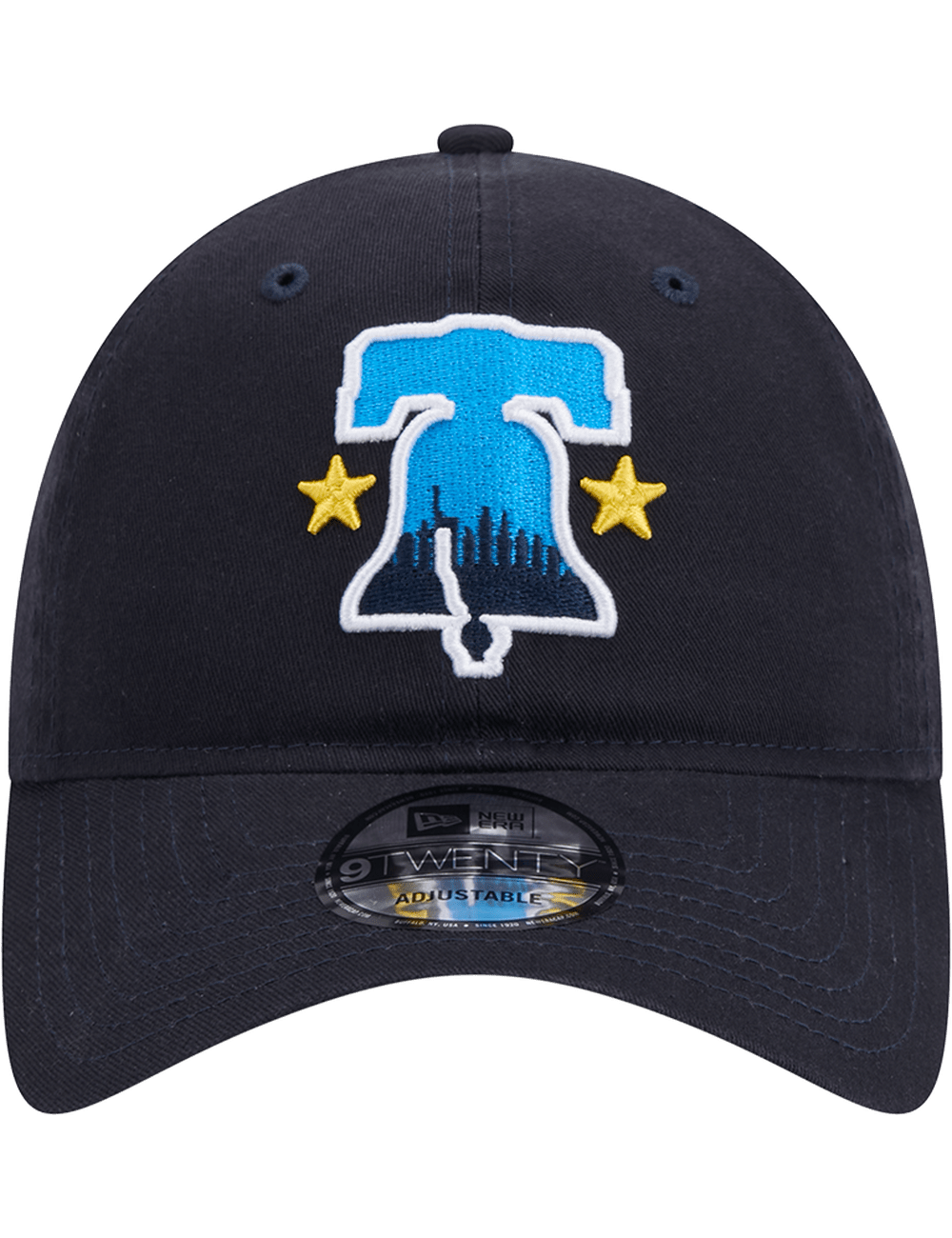 New Era Caps Philadelphia Phillies New Era MLB City Connect 9TWENTY Strapback Hat - Navy