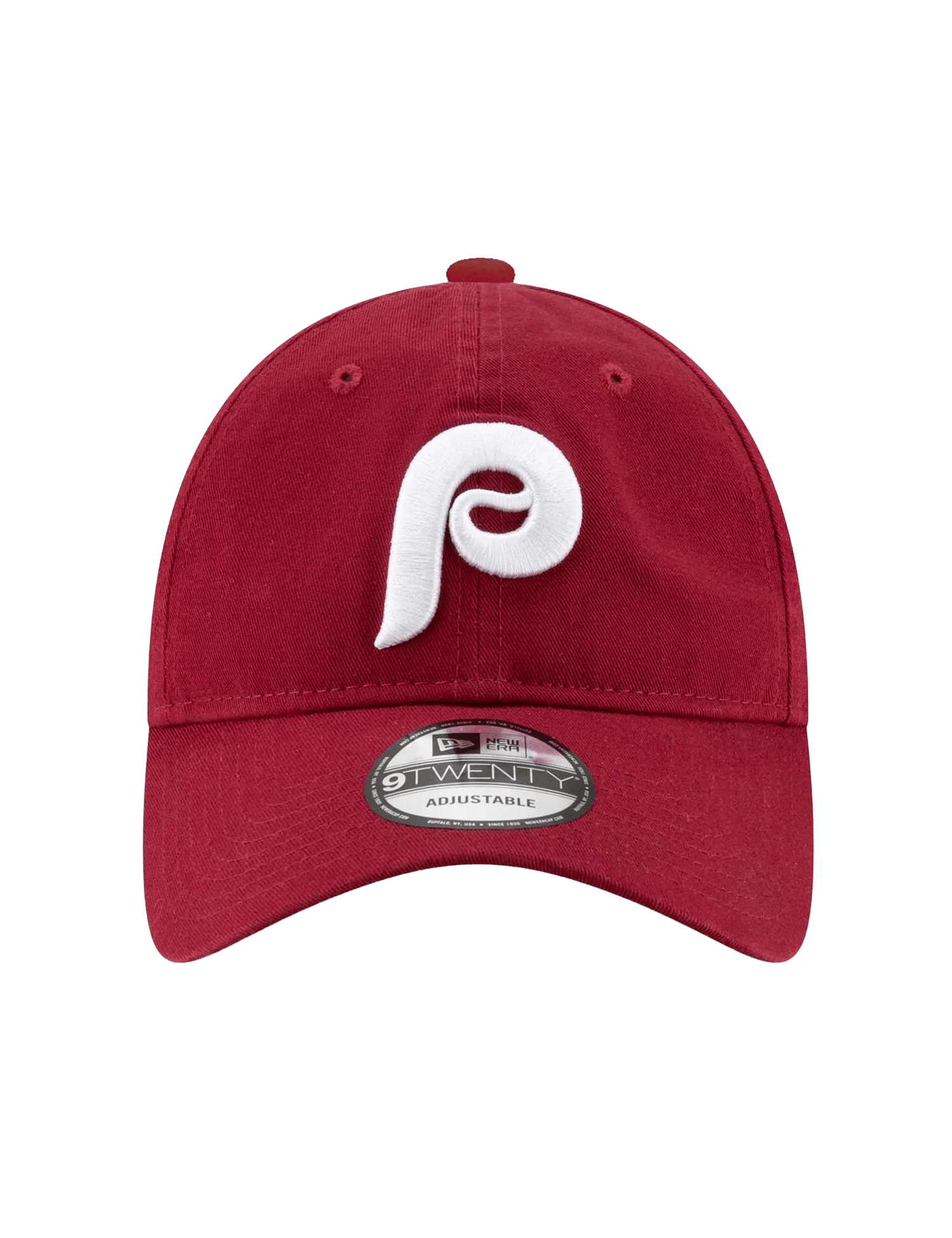 New Era Caps Philadelphia Phillies New Era MLB Cooperstown 9TWENTY Strapback Hat - Maroon