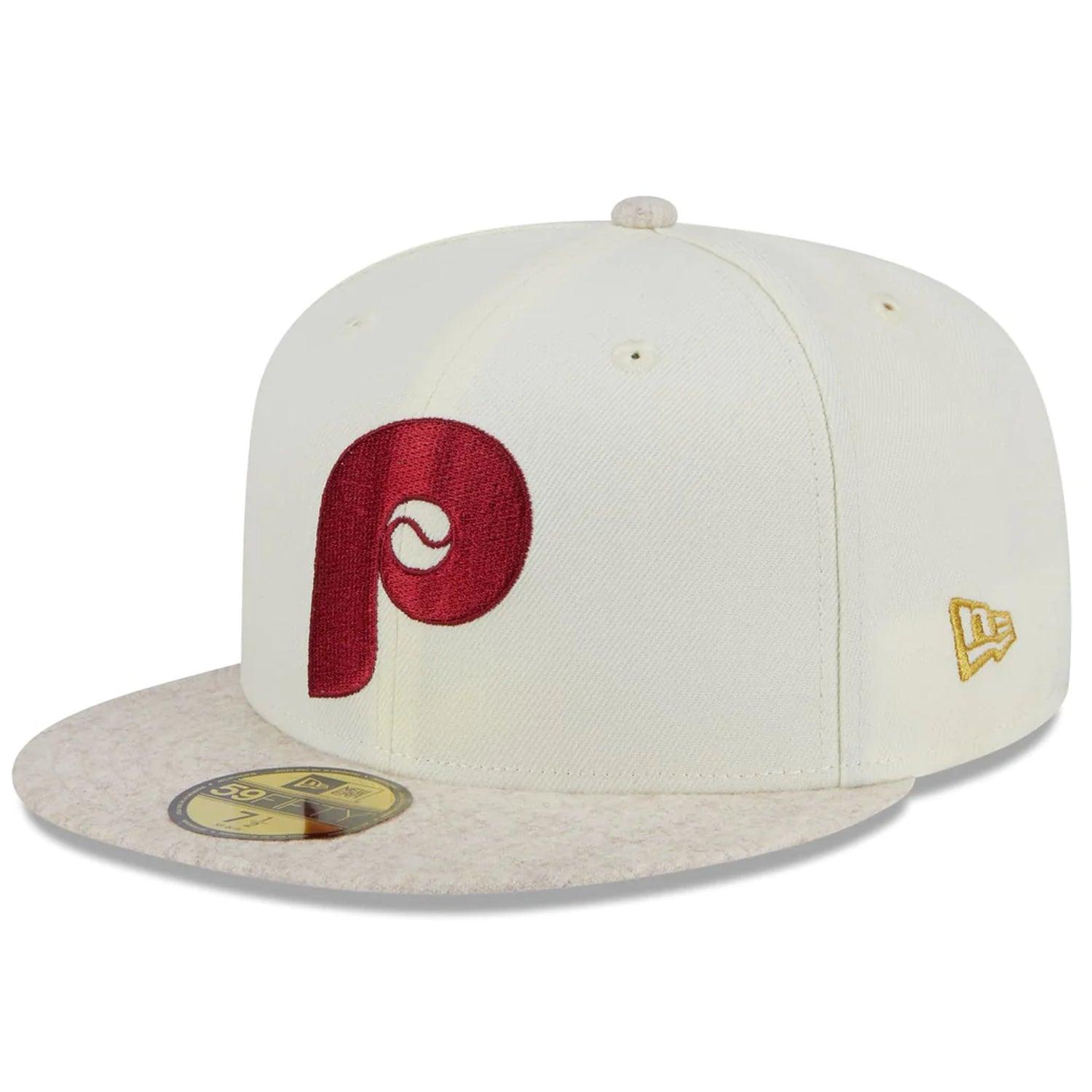 New Era Caps Philadelphia Phillies New Era MLB Match-Up 59FIFTY Fitted Hat - Chrome
