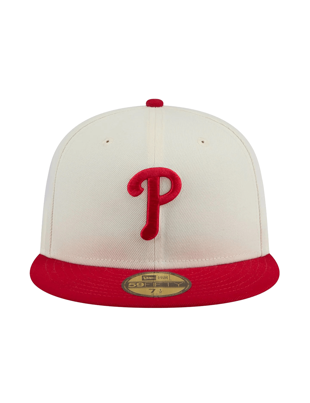 New Era Caps Philadelphia Phillies New Era MLB Team 2 Tone 59FIFTY Fitted Hat - Chrome