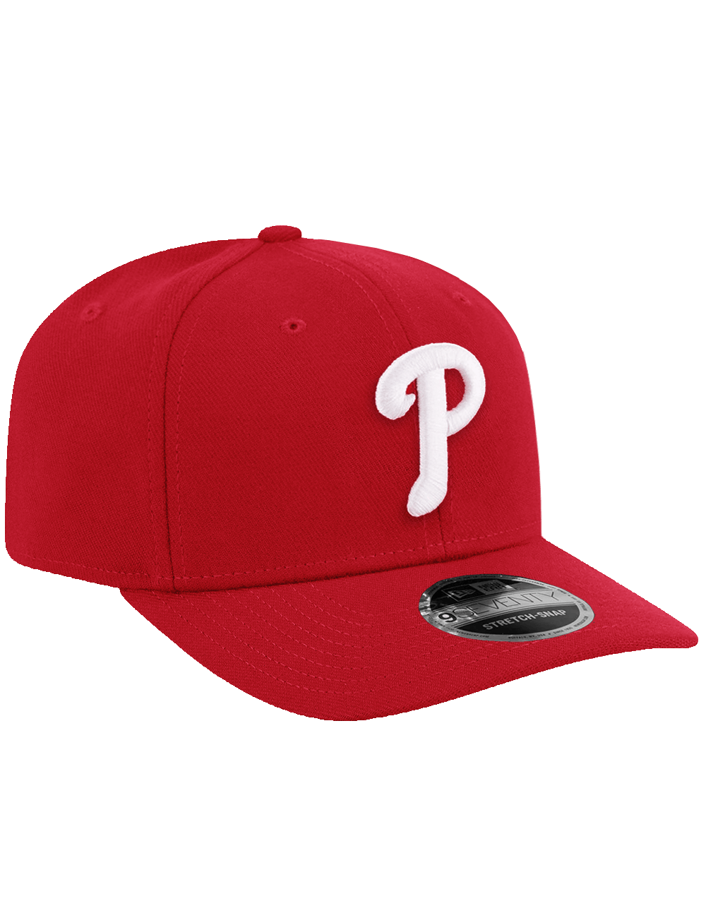 New Era Caps OSFA Philadelphia Phillies New Era MLB Team 9SEVENTY Stretch Snapback Hat - Red
