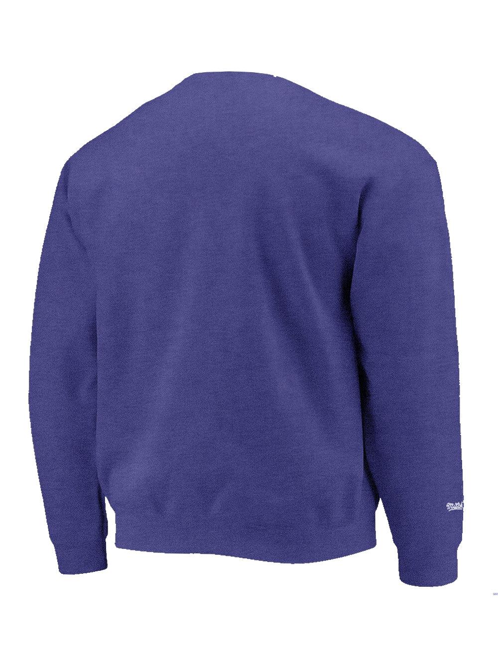 Mitchell And Ness Jumpers Phoenix Suns Mitchell & Ness NBA Tri Logo Vintage Crew Jumper - Faded Purple