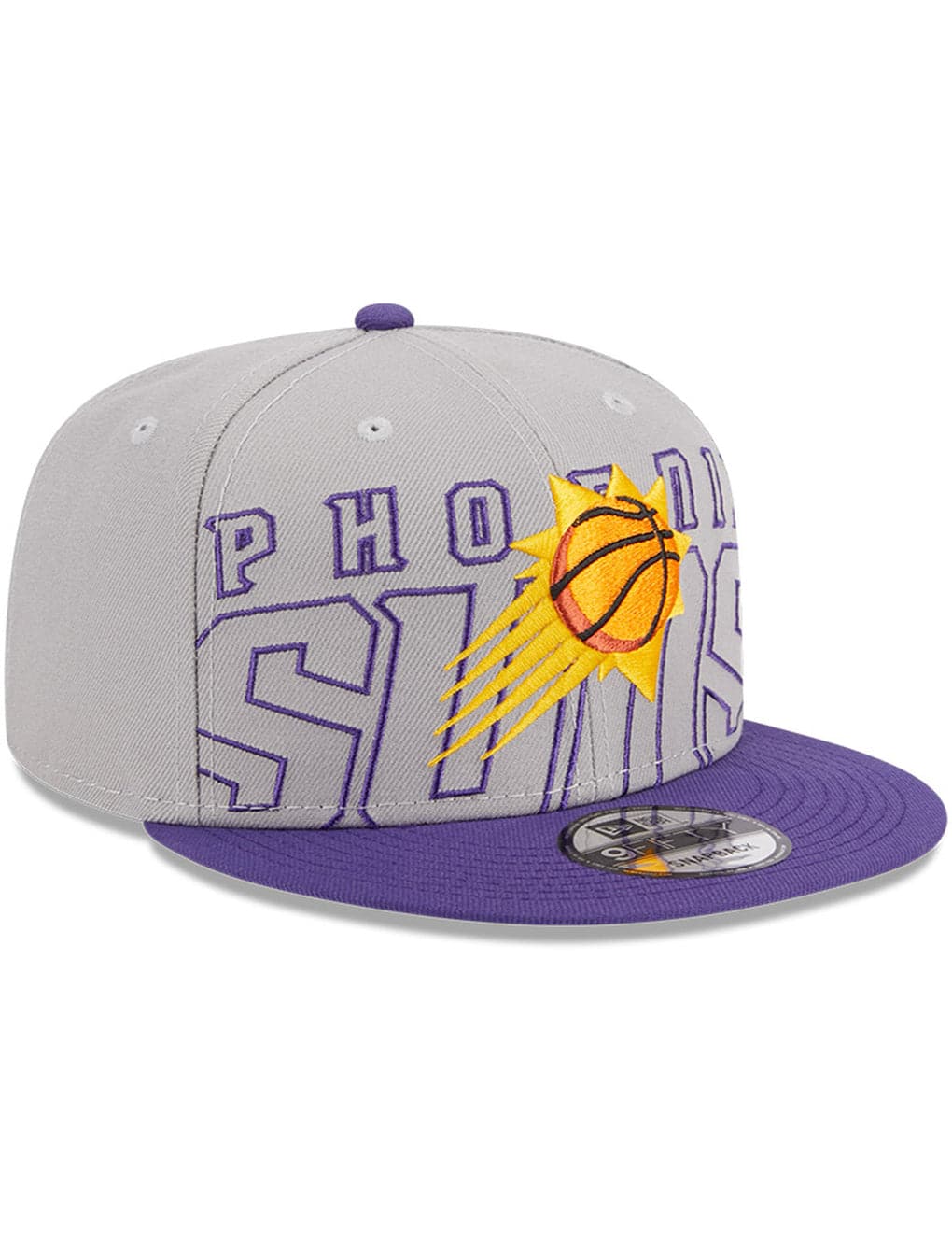 New Era Caps Phoenix Suns New Era NBA 23 Draft 9FIFTY Snapback Hat - Grey