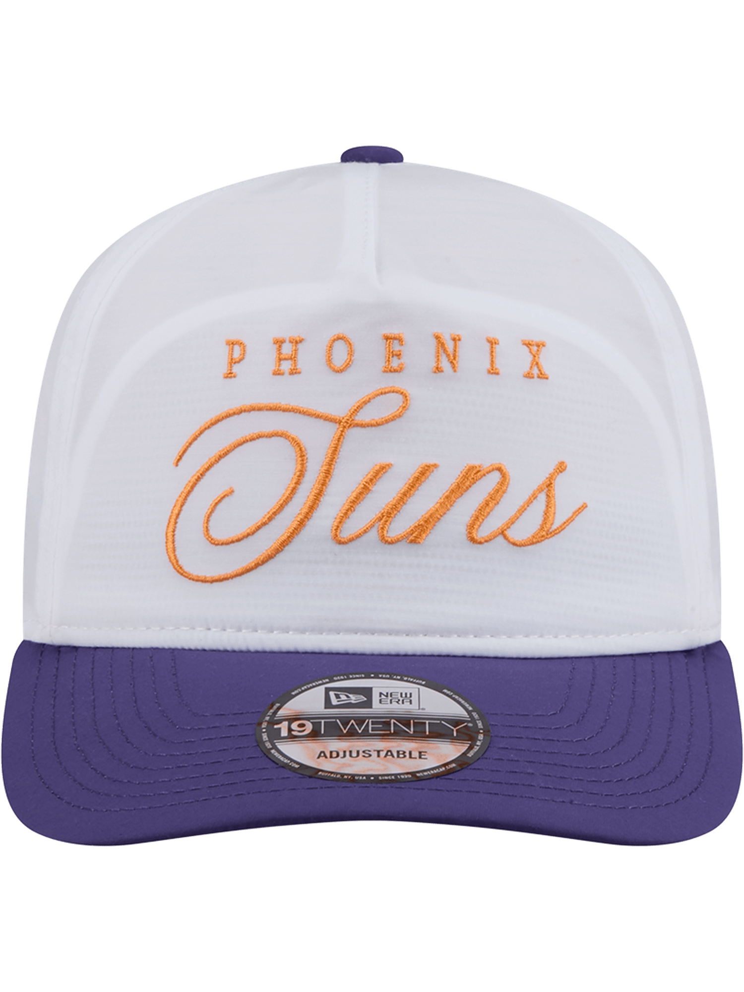 New Era Caps Phoenix Suns New Era NBA 25 Draft 19TWENTY A-Frame Pre-Curved Hat - White