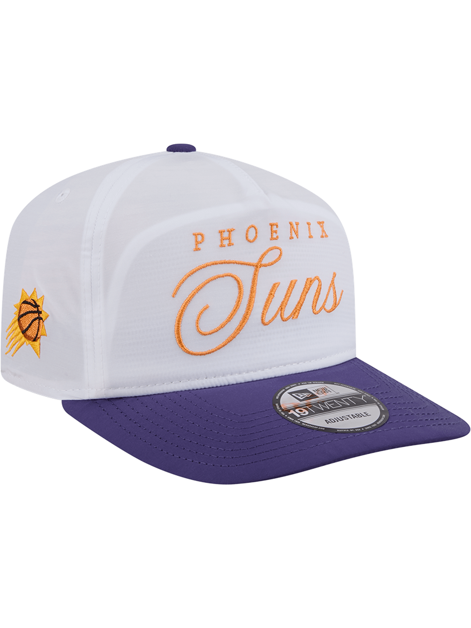 New Era Caps Phoenix Suns New Era NBA 25 Draft 19TWENTY A-Frame Pre-Curved Hat - White