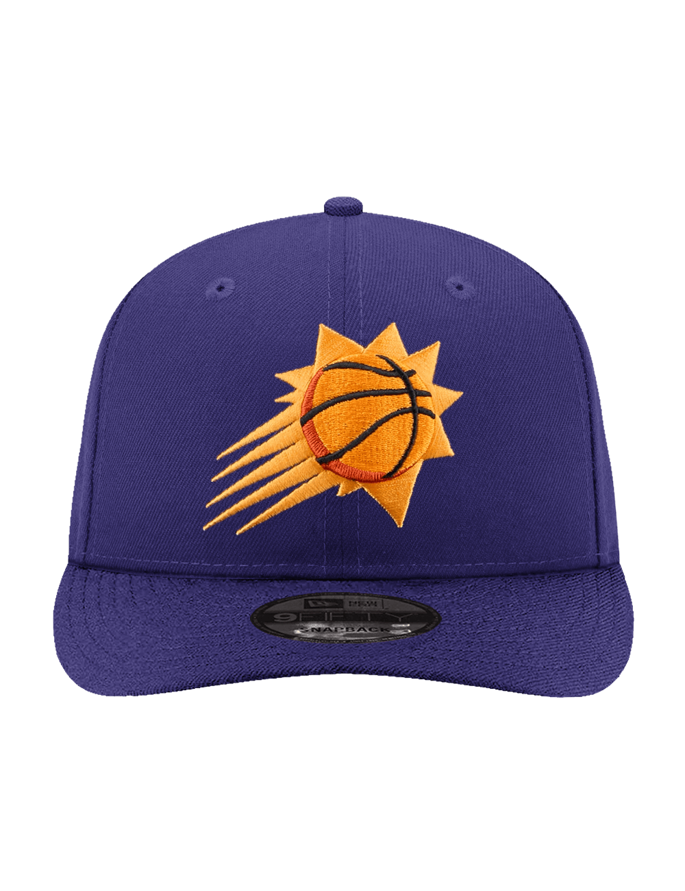 New Era Caps OSFA Phoenix Suns New Era NBA Team 9FIFTY Pre-Curved Snapback Hat - Purple