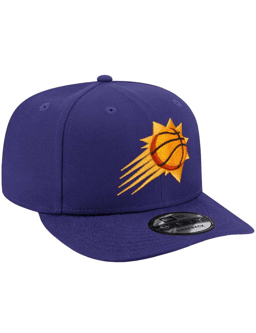 New Era Caps OSFA Phoenix Suns New Era NBA Team 9FIFTY Pre-Curved Snapback Hat - Purple